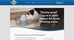 Desktop Screenshot of petfountain.com